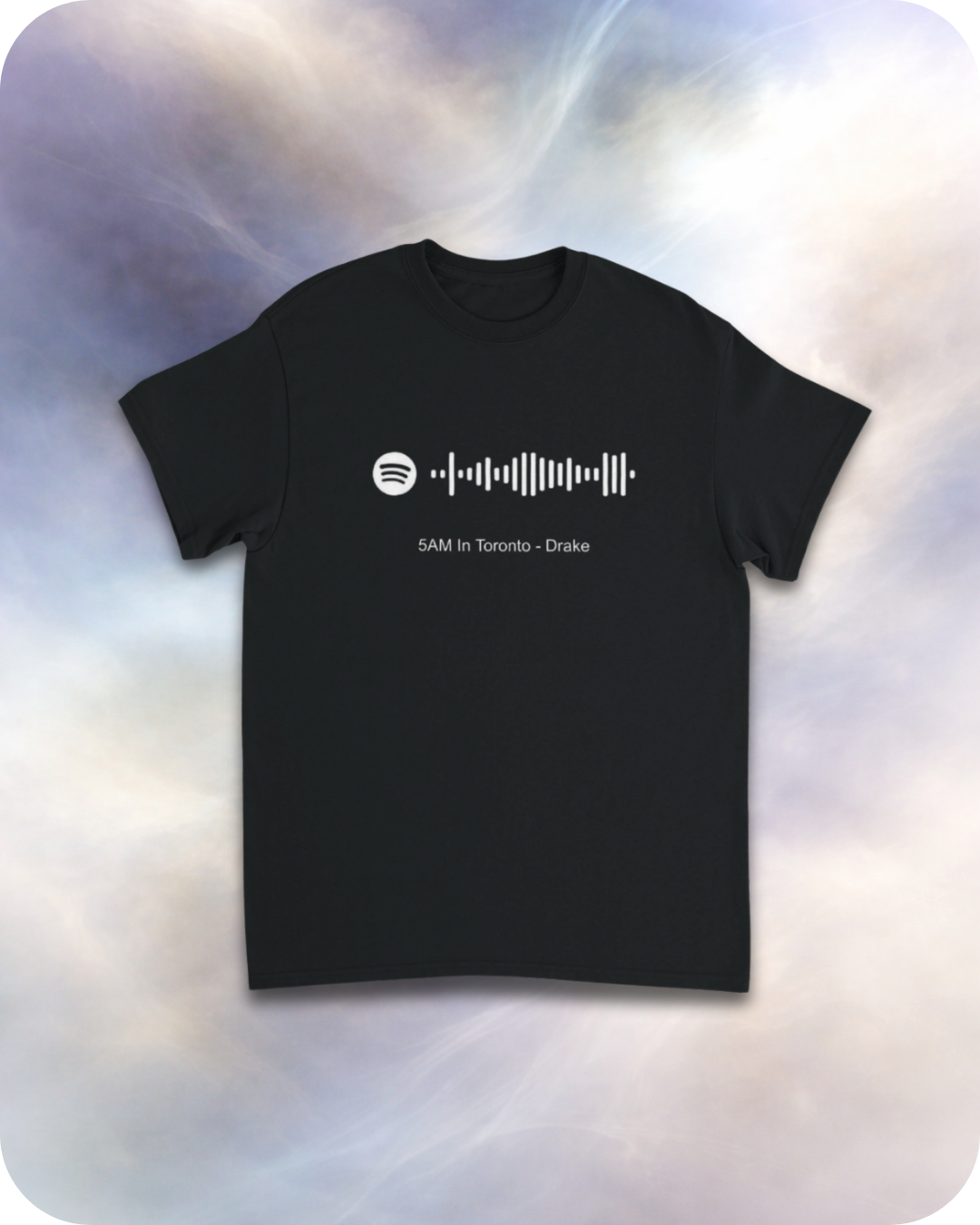 5AM in toronto - Spotify Code Tee