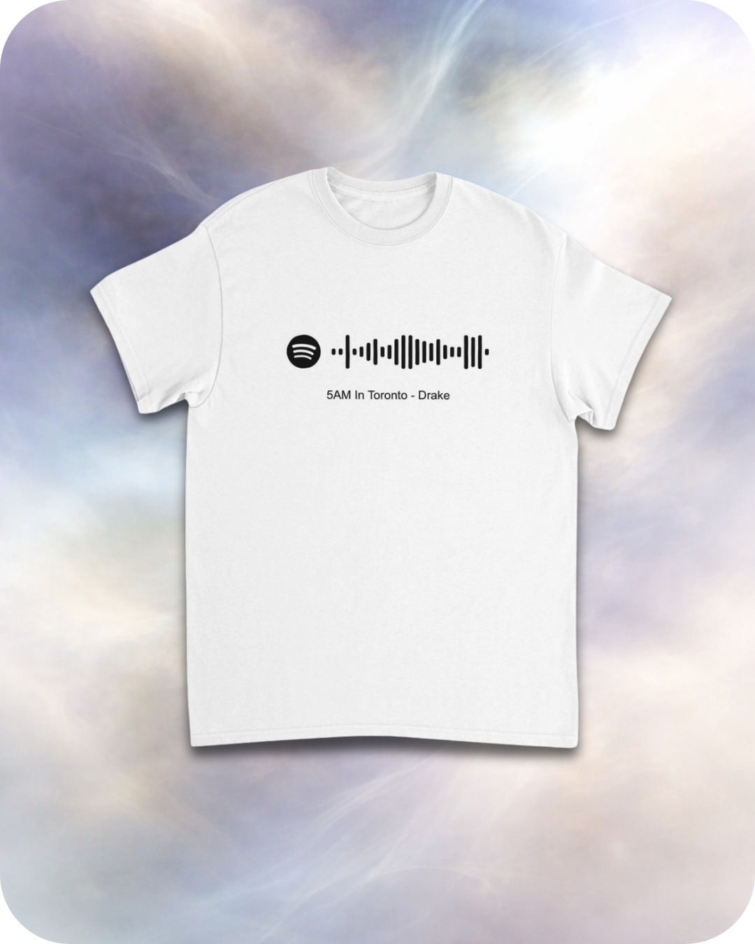 5AM in toronto - Spotify Code Tee