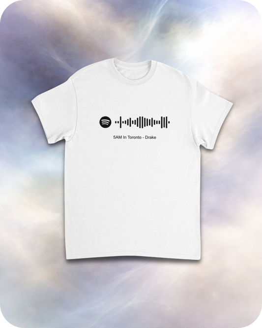 5AM in toronto - Spotify Code Tee