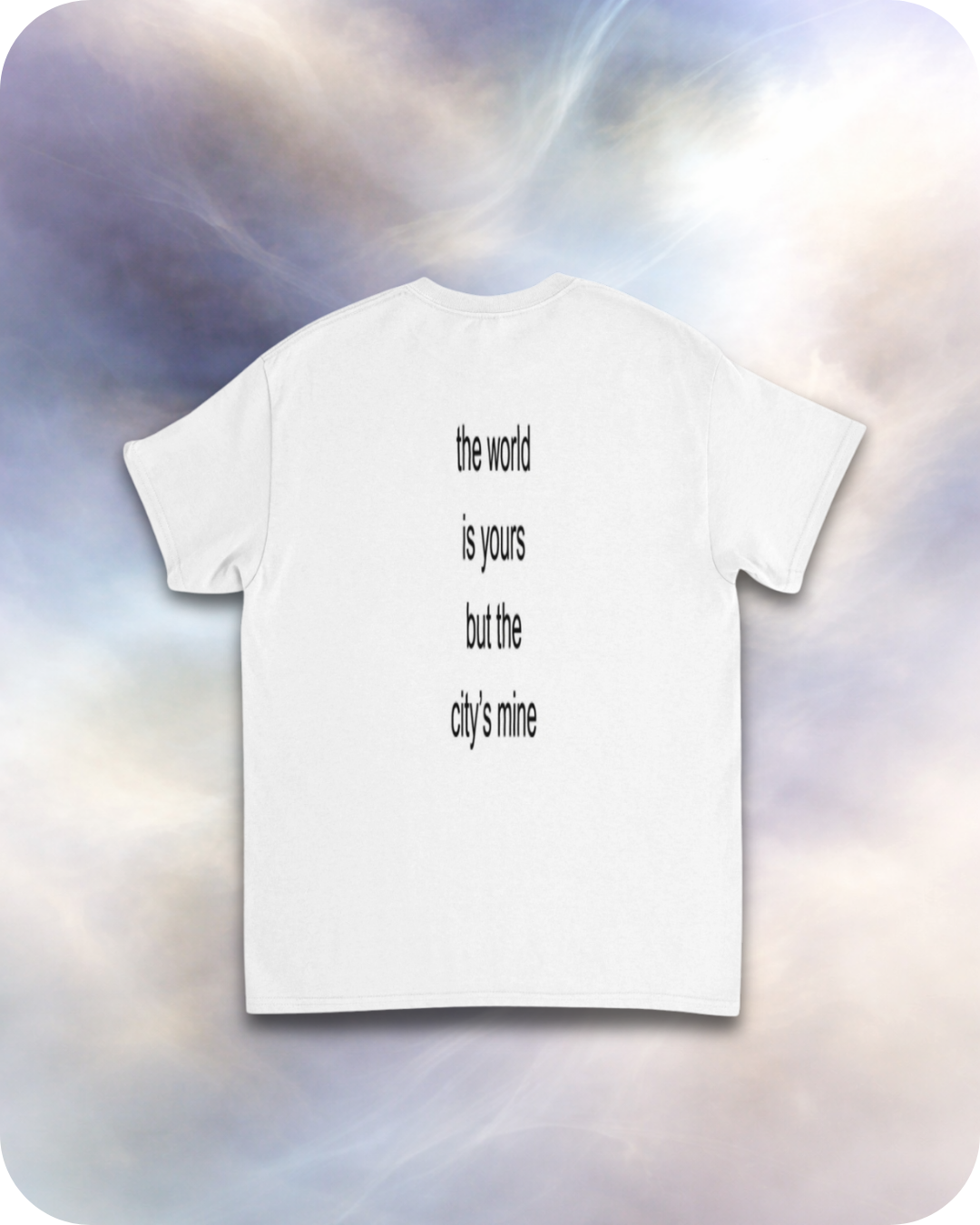 The world is yours but the city's mine - Drake Tee