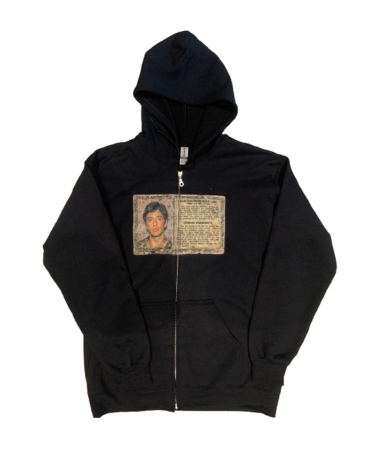Scarface License ID Zip Up