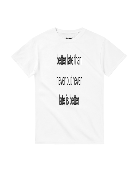 Better late than never - Drake Tee