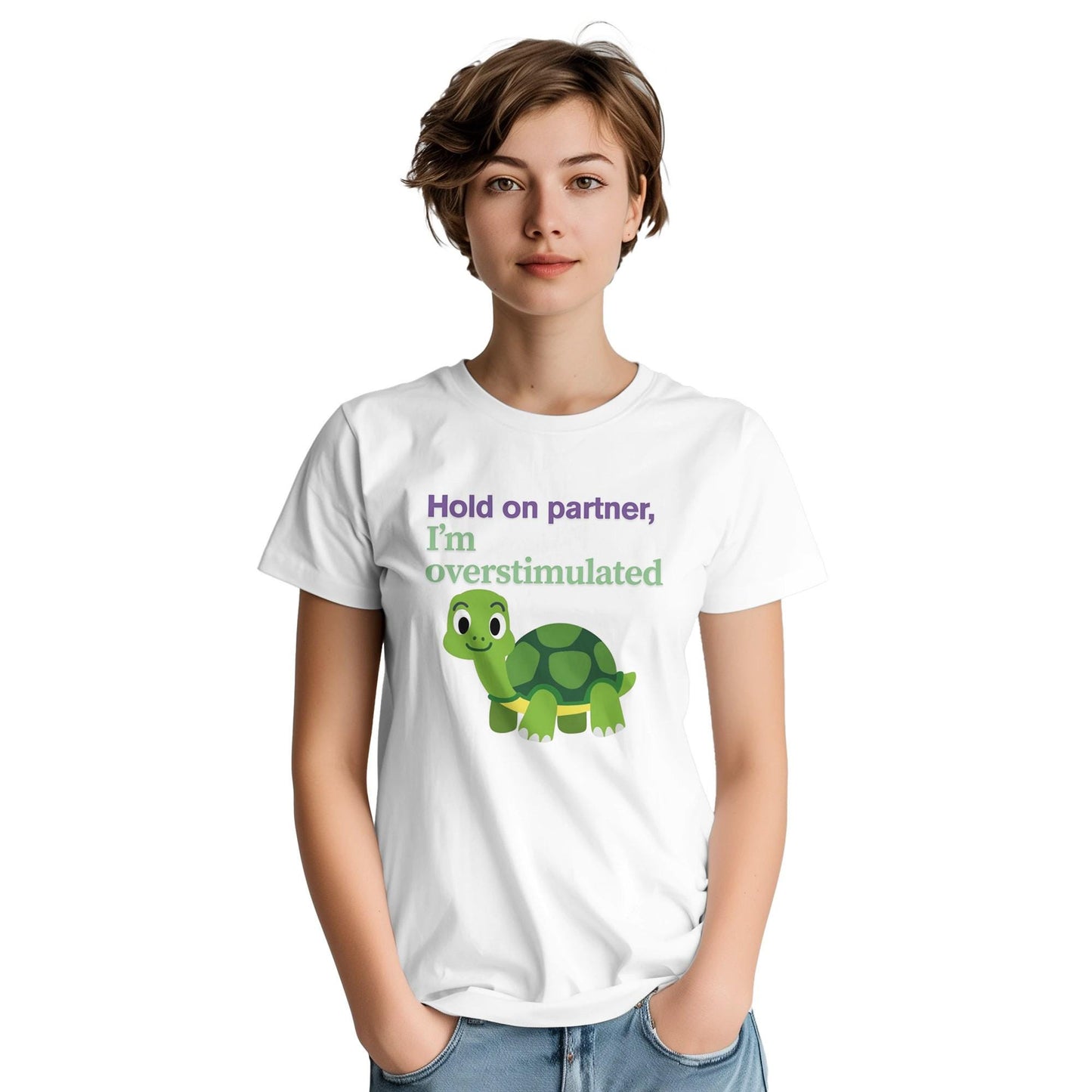 Cute turtle - tee shirt